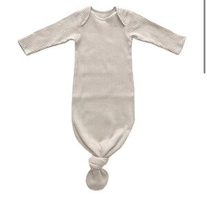 Simple Folk Cream Ribbed Tie